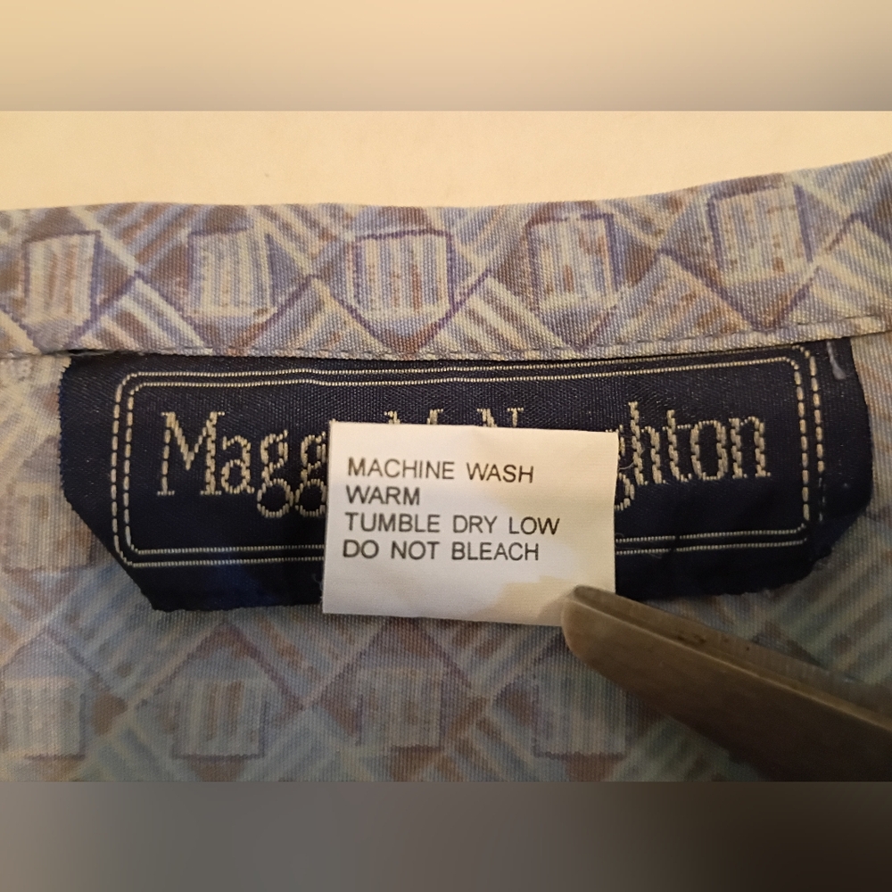 Maggie‎ Mcnaughton Lavender Button-Down A-Line Skirt Sz 22 - Picture 5 of 8